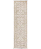 Hand Knotted Serenity Wool Rug - 2'6'' x 9'0'' 2' 6" X 9' 0" ( 76 X 274 ) / Ivory / Ivory