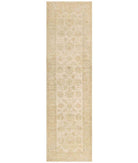 Hand Knotted Serenity Wool Rug - 2'7'' x 9'2'' 2' 7" X 9' 2" ( 79 X 279 ) / Ivory / N/A