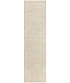 Hand Knotted Serenity Wool Rug - 2'8'' x 10'0'' 2' 8" X 10' 0" ( 81 X 305 ) / Grey / Ivory