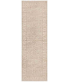 Hand Knotted Serenity Wool Rug - 2'7'' x 8'0'' 2' 7" X 8' 0" ( 79 X 244 ) / Grey / Ivory