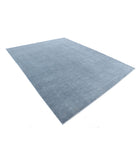 Overdye 8'11'' X 11'5'' Hand-Knotted Wool Rug 8'11'' x 11'5'' (268 X 343) / Grey / N/A