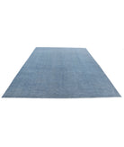 Overdye 8'11'' X 11'5'' Hand-Knotted Wool Rug 8'11'' x 11'5'' (268 X 343) / Grey / N/A