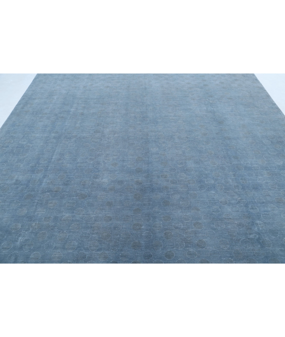 Overdye 8'11'' X 11'5'' Hand-Knotted Wool Rug 8'11'' x 11'5'' (268 X 343) / Grey / N/A