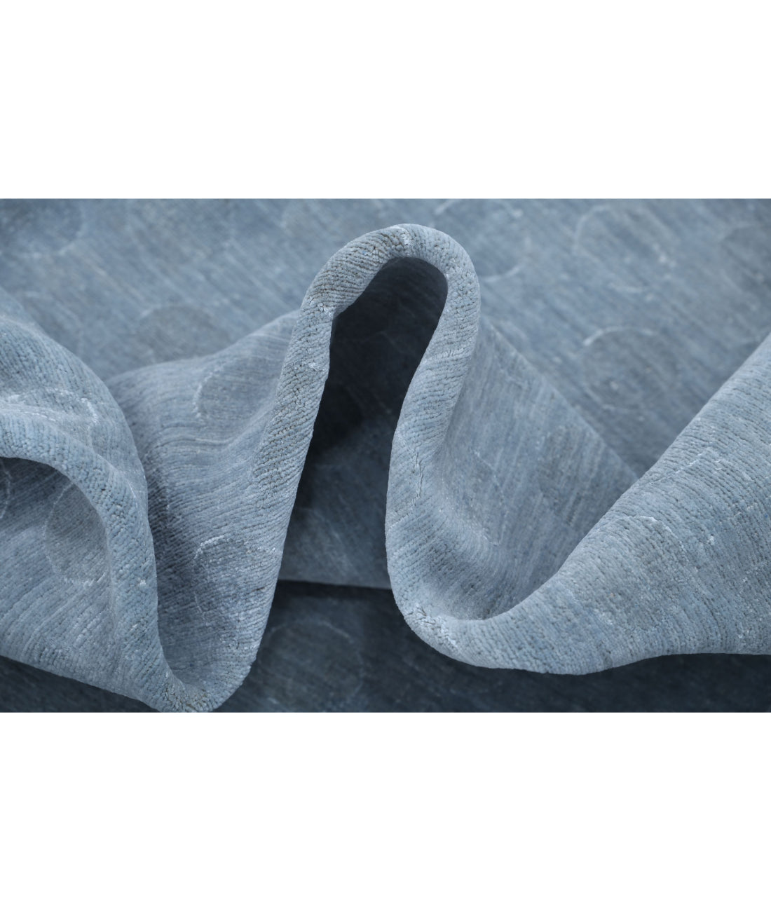 Overdye 8'11'' X 11'5'' Hand-Knotted Wool Rug 8'11'' x 11'5'' (268 X 343) / Grey / N/A