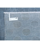 Overdye 8'11'' X 11'5'' Hand-Knotted Wool Rug 8'11'' x 11'5'' (268 X 343) / Grey / N/A
