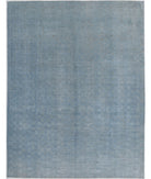 Overdye 8'11'' X 11'5'' Hand-Knotted Wool Rug 8'11'' x 11'5'' (268 X 343) / Grey / N/A