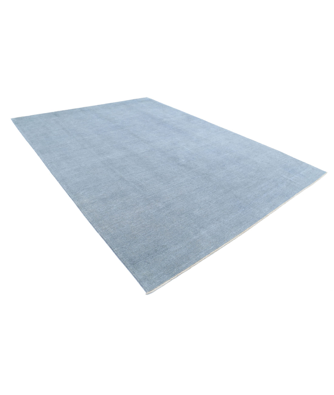 Overdye 9'0'' X 12'3'' Hand-Knotted Wool Rug 9'0'' x 12'3'' (270 X 368) / Grey / Grey