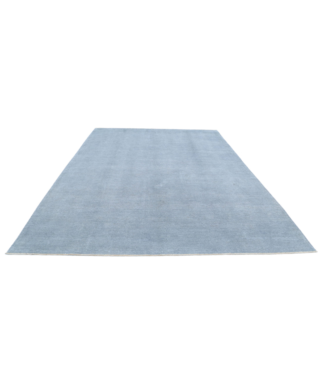 Overdye 9'0'' X 12'3'' Hand-Knotted Wool Rug 9'0'' x 12'3'' (270 X 368) / Grey / Grey