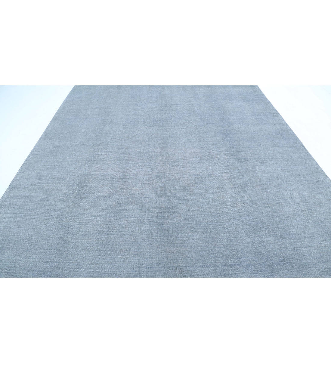 Overdye 9'0'' X 12'3'' Hand-Knotted Wool Rug 9'0'' x 12'3'' (270 X 368) / Grey / Grey