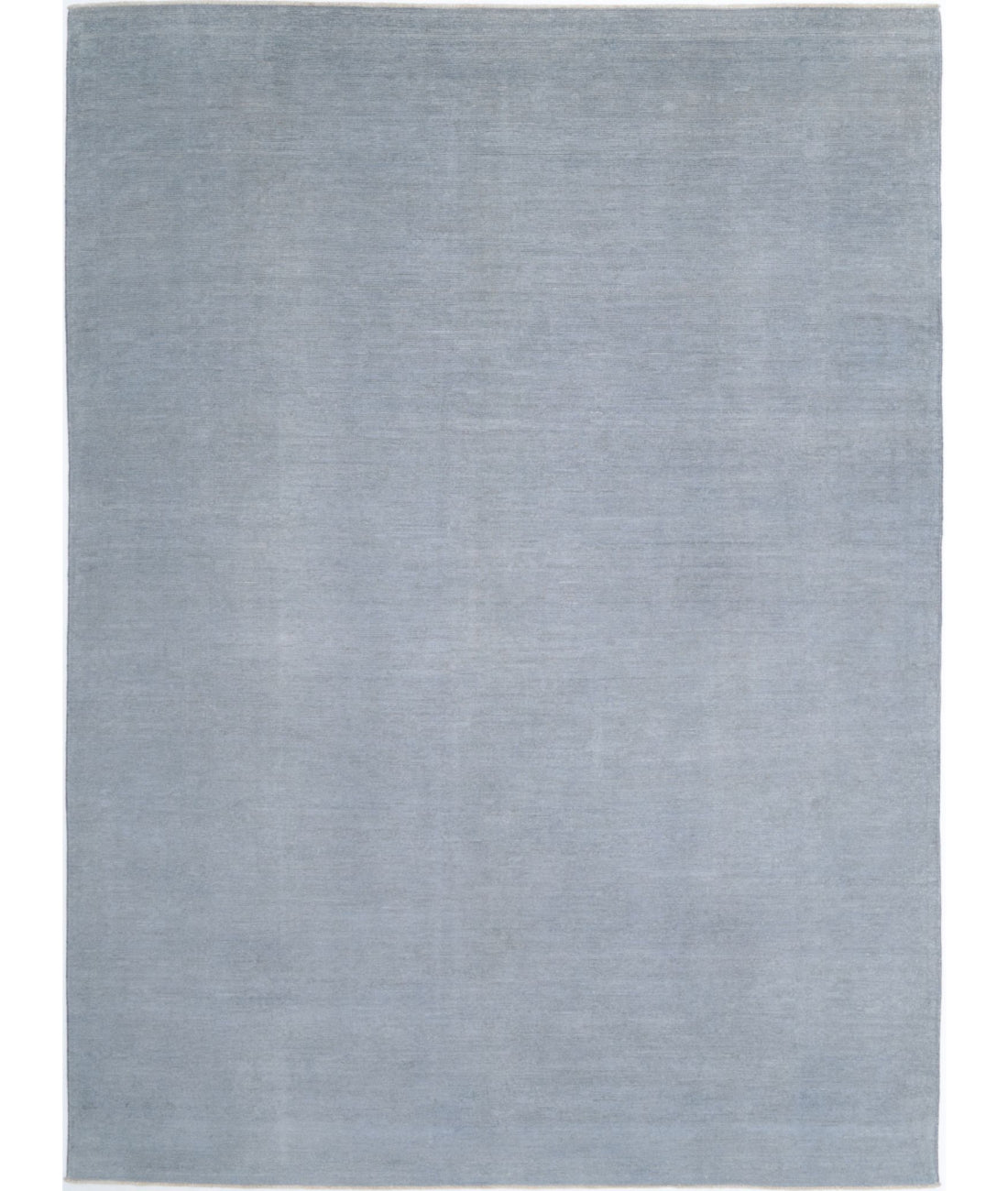 Overdye 9'0'' X 12'3'' Hand-Knotted Wool Rug 9'0'' x 12'3'' (270 X 368) / Grey / Grey