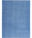 Overdye 8'10'' X 12'1'' Hand-Knotted Wool Rug 8'10'' x 12'1'' (265 X 363) / Blue / Blue