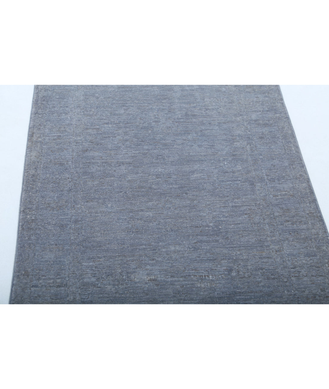 Overdye 2'9'' X 4'0'' Hand-Knotted Wool Rug 2'9'' x 4'0'' (83 X 120) / Grey / Grey