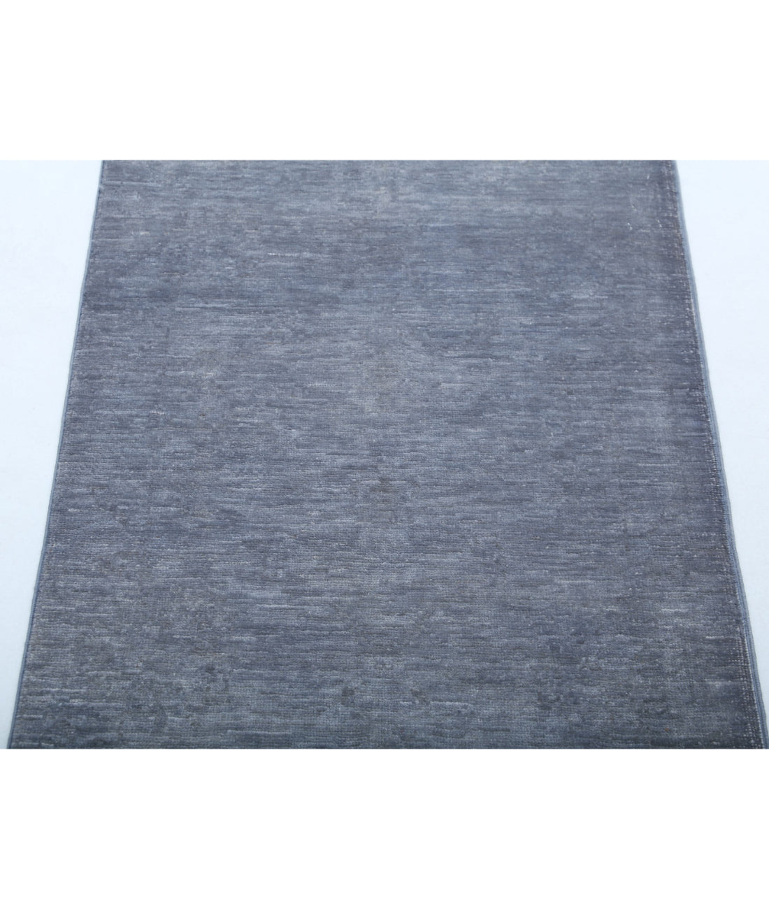 Overdye 2'1'' X 3'3'' Hand-Knotted Wool Rug 2'1'' x 3'3'' (63 X 98) / Grey / Grey