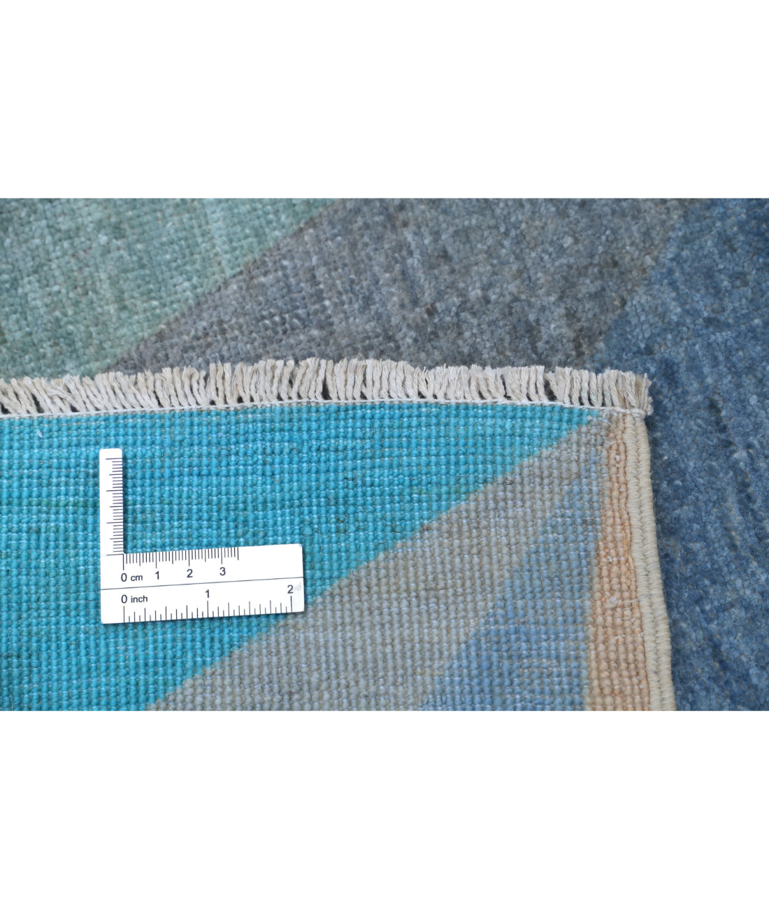 Overdye 2'10'' X 4'3'' Hand-Knotted Wool Rug 2'10'' x 4'3'' (85 X 128) / Blue / N/A