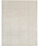 Hand Knotted Artemix Wool Rug - 7'9'' x 10'0'' 7' 9" X 10' 0" ( 236 X 305 ) / Beige / Blue