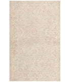 Hand Knotted Serenity Wool Rug - 3'3'' x 4'9'' 3' 3" X 4' 9" ( 99 X 145 ) / Taupe / Ivory