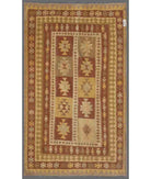 Hand Woven Maimana Kilim Wool Kilim Rug - 4'10'' x 8'5'' 4' 10" X 8' 5" ( 147 X 257 ) / Multi / Multi