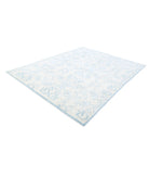 Artemix 7'10'' X 10'2'' Hand-Knotted Wool Rug 7'10'' x 10'2'' (235 X 305) / Blue / Ivory