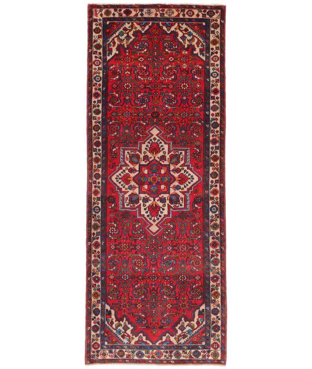 Hand Knotted Persian Hamadan Wool Rug - 3'7'' x 10'1'' – Asiatics USA