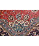 Tabriz 8'11'' X 12'4'' Hand-Knotted Wool Rug 8'11'' x 12'4'' (268 X 370) / Red / Blue