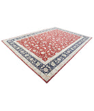 Heritage 9'9'' X 13'9'' Hand-Knotted Wool Rug 9'9'' x 13'9'' (293 X 413) / Red / Blue