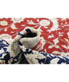 Heritage 9'9'' X 13'9'' Hand-Knotted Wool Rug 9'9'' x 13'9'' (293 X 413) / Red / Blue