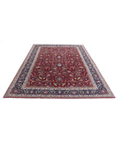 Tabriz 6'7'' X 9'11'' Hand-Knotted Wool Rug 6'7'' x 9'11'' (198 X 298) / Red / Blue