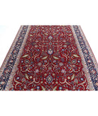 Tabriz 6'7'' X 9'11'' Hand-Knotted Wool Rug 6'7'' x 9'11'' (198 X 298) / Red / Blue