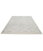 Artemix 7'9'' X 9'7'' Hand-Knotted Wool Rug 7'9'' x 9'7'' (233 X 288) / Blue / Ivory