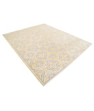 Artemix 8'0'' X 9'6'' Hand-Knotted Wool Rug 8'0'' x 9'6'' (240 X 285) / Gold / Grey