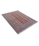 Shaal 4'10'' X 6'5'' Hand-Knotted Wool Rug 4'10'' x 6'5'' (145 X 193) / Multi / Multi