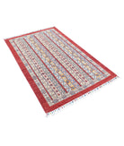 Shaal 3'9'' X 5'8'' Hand-Knotted Wool Rug 3'9'' x 5'8'' (113 X 170) / Multi / Multi