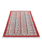 Shaal 3'9'' X 5'8'' Hand-Knotted Wool Rug 3'9'' x 5'8'' (113 X 170) / Multi / Multi