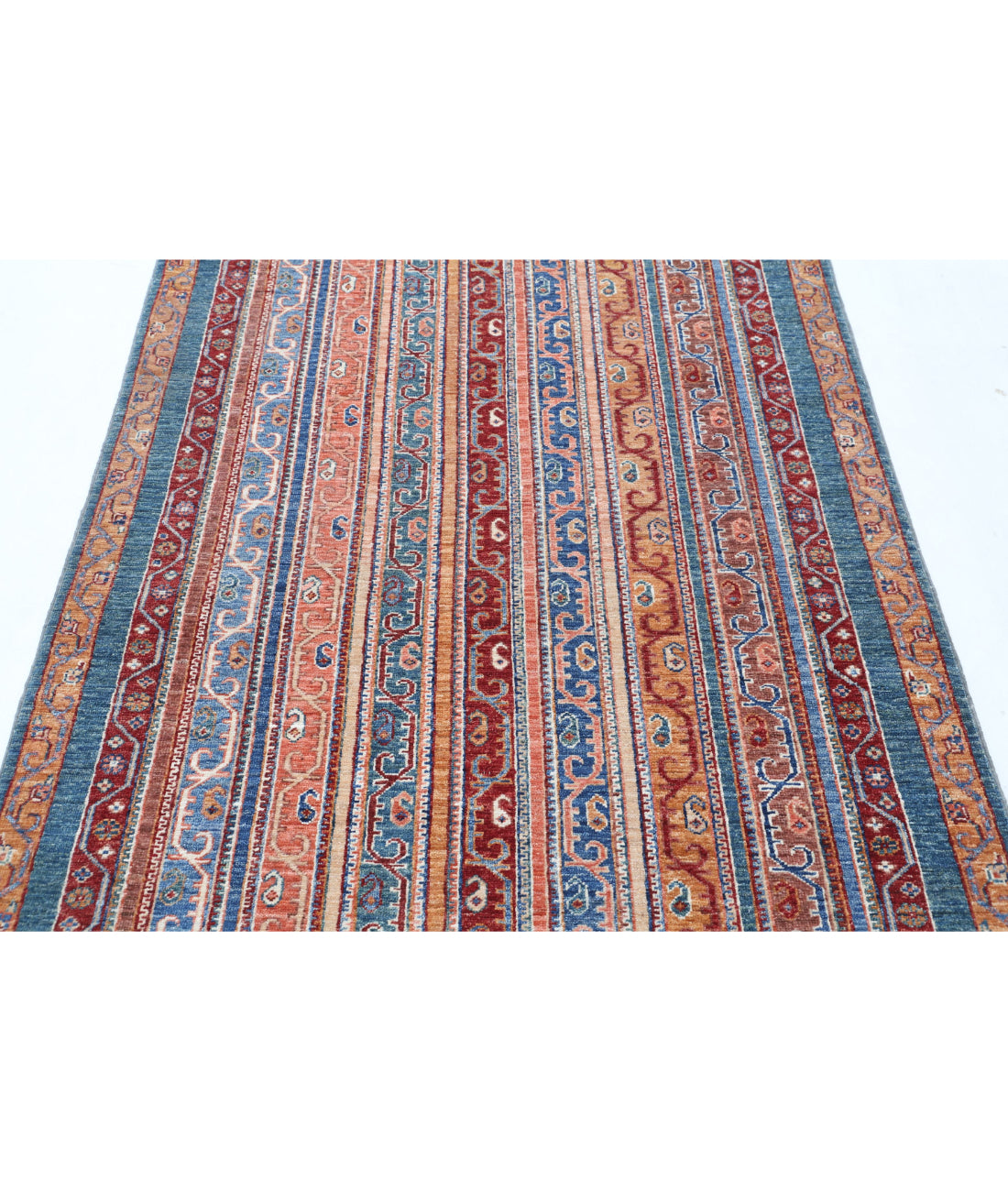 Shaal 3'9'' X 5'11'' Hand-Knotted Wool Rug 3'9'' x 5'11'' (113 X 178) / Multi / Multi