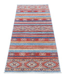 Khurjeen 2'0'' X 5'10'' Hand-Knotted Wool Rug 2'0'' x 5'10'' (60 X 175) / Multi / Multi