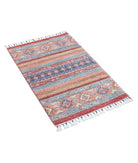 Khurjeen 1'11'' X 3'0'' Hand-Knotted Wool Rug 1'11'' x 3'0'' (58 X 90) / Multi / Multi