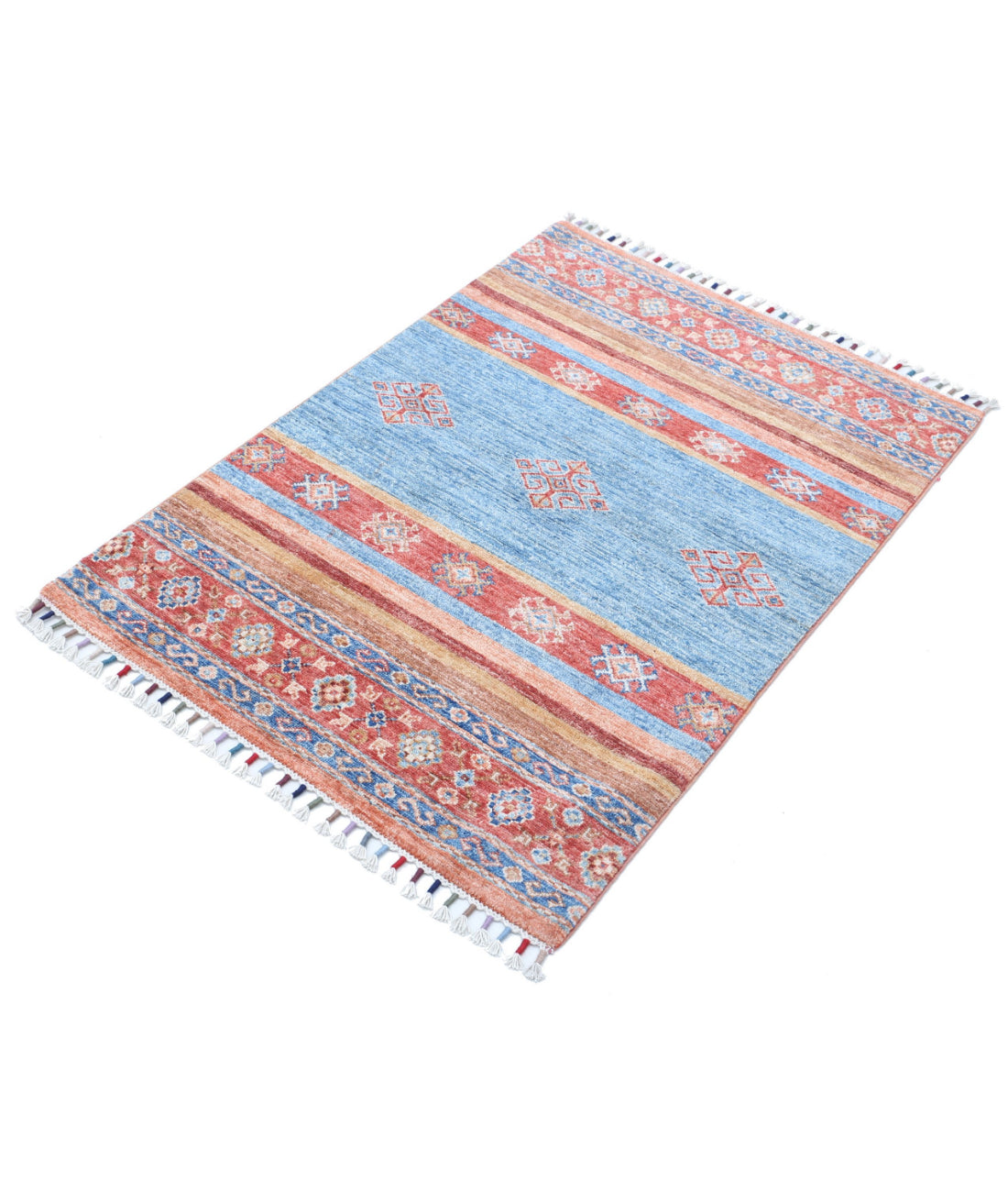 Khurjeen 2'8'' X 3'10'' Hand-Knotted Wool Rug 2'8'' x 3'10'' (80 X 115) / Multi / Multi