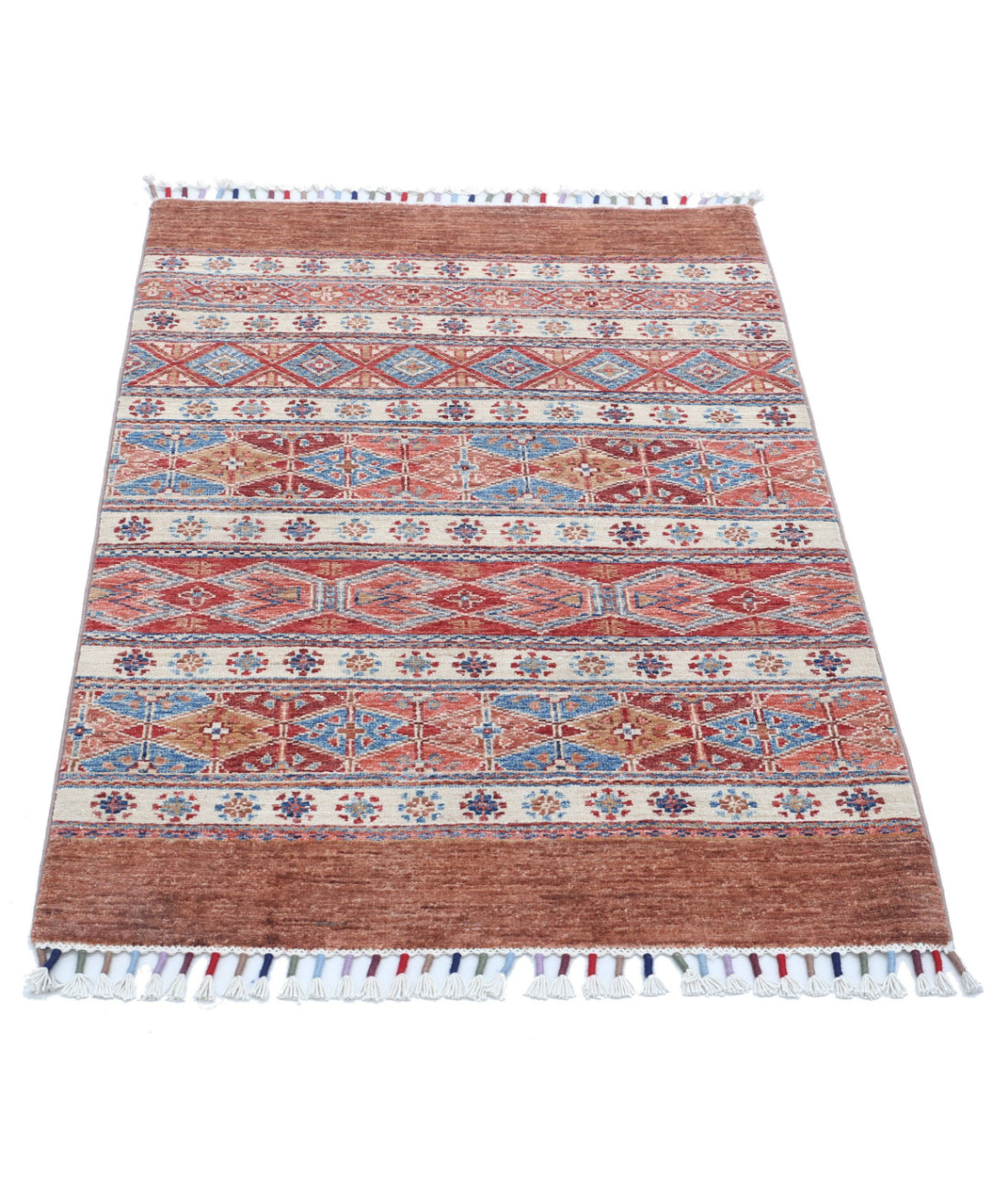 Khurjeen 2'7'' X 3'10'' Hand-Knotted Wool Rug 2'7'' x 3'10'' (78 X 115) / Multi / Multi