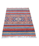 Khurjeen 2'9'' X 3'11'' Hand-Knotted Wool Rug 2'9'' x 3'11'' (83 X 118) / Multi / Multi