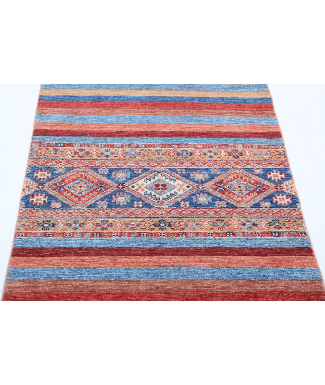 Khurjeen 2'9'' X 3'11'' Hand-Knotted Wool Rug 2'9'' x 3'11'' (83 X 118) / Multi / Multi