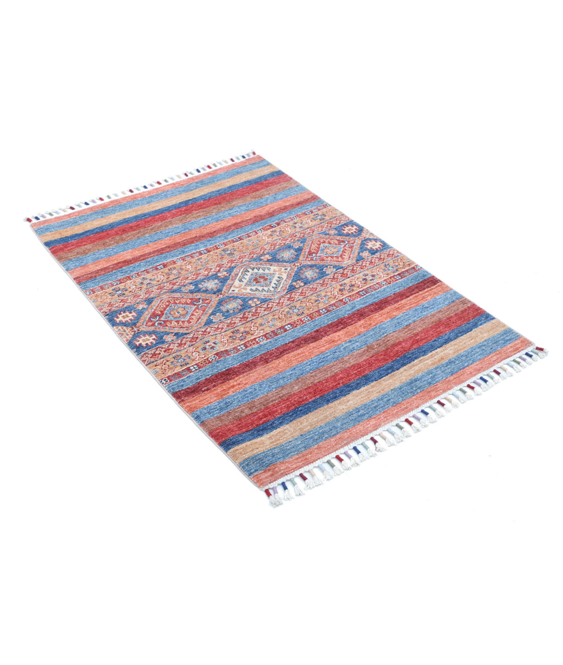 Khurjeen 2'9'' X 3'10'' Hand-Knotted Wool Rug 2'9'' x 3'10'' (83 X 115) / Multi / Multi