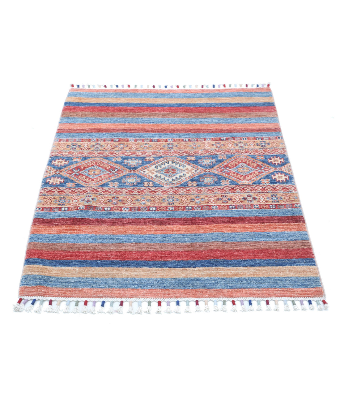 Khurjeen 2'9'' X 3'10'' Hand-Knotted Wool Rug 2'9'' x 3'10'' (83 X 115) / Multi / Multi