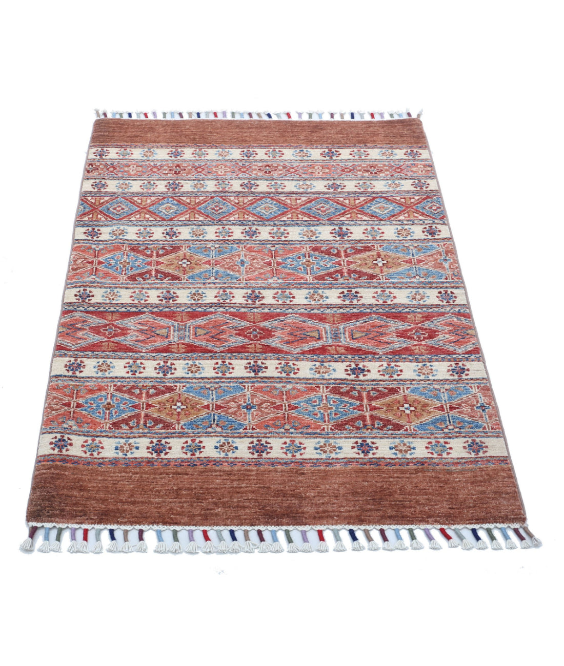 Khurjeen 2'8'' X 3'10'' Hand-Knotted Wool Rug 2'8'' x 3'10'' (80 X 115) / Multi / Multi