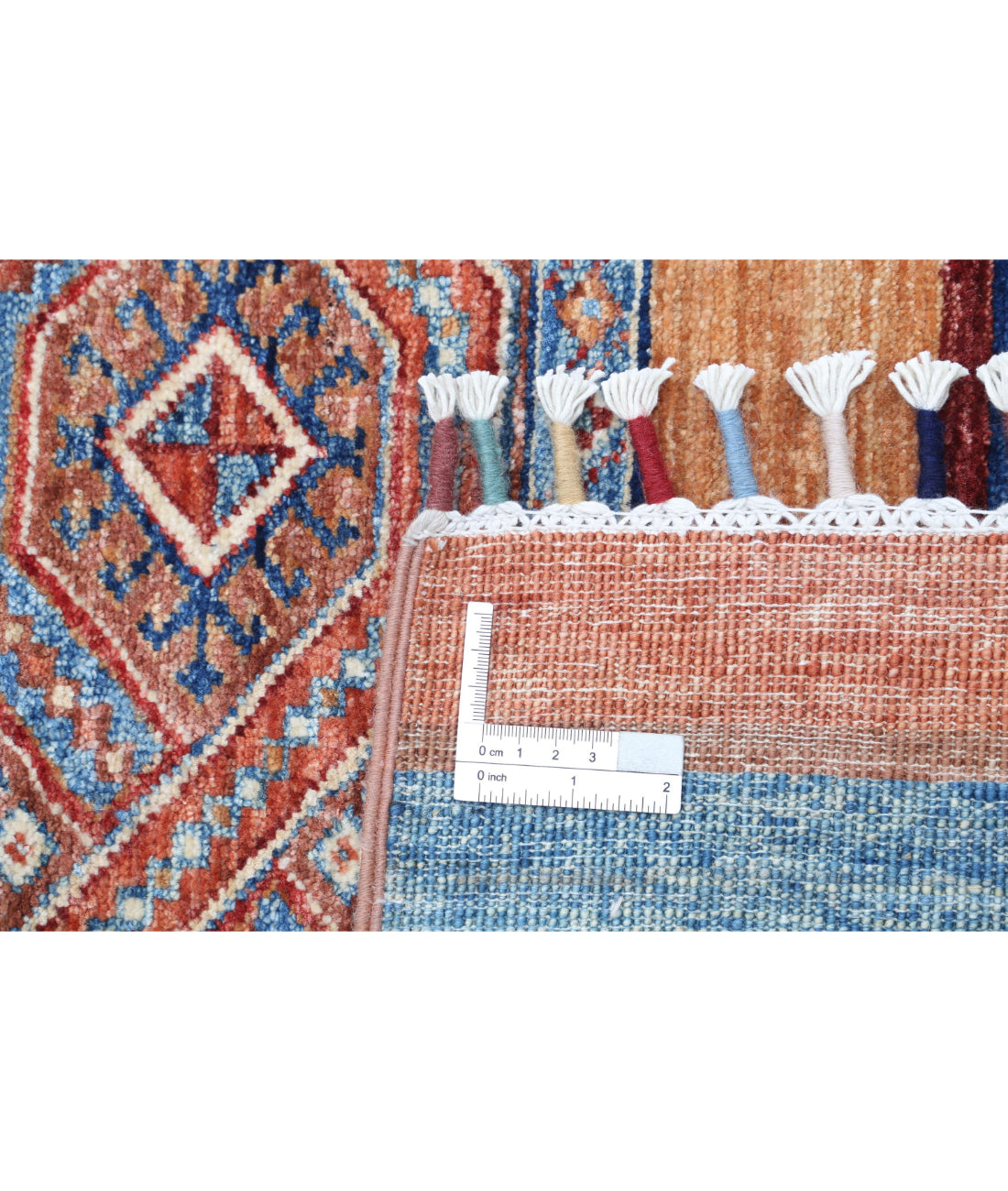 Khurjeen 3'0'' X 4'10'' Hand-Knotted Wool Rug 3'0'' x 4'10'' (90 X 145) / Multi / Multi