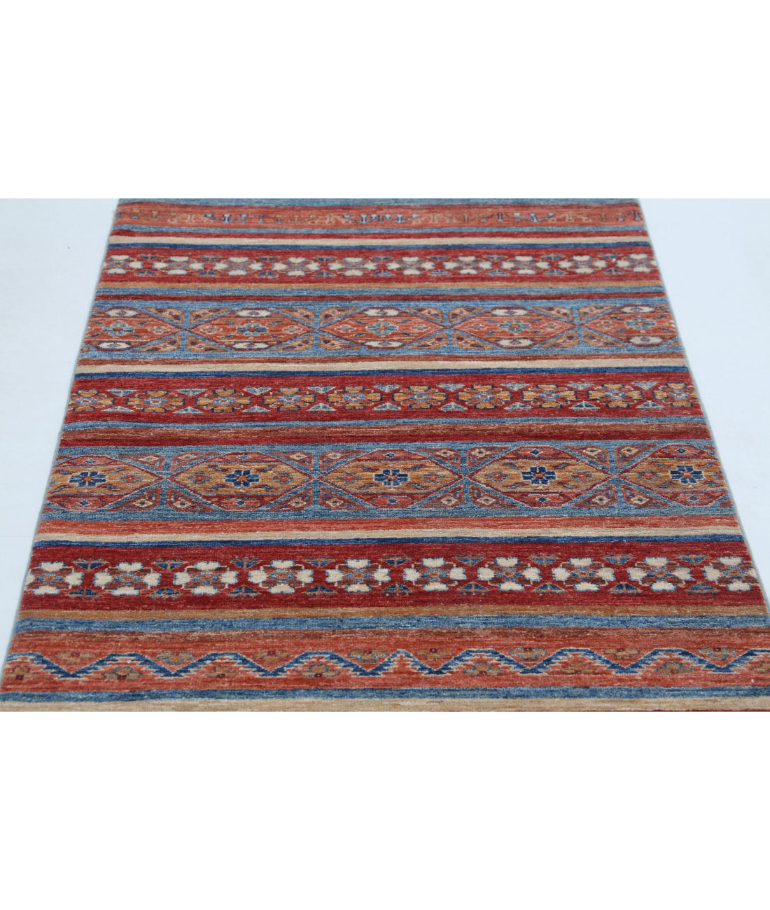 Khurjeen 3'1'' X 4'8'' Hand-Knotted Wool Rug 3'1'' x 4'8'' (93 X 140) / Multi / Multi