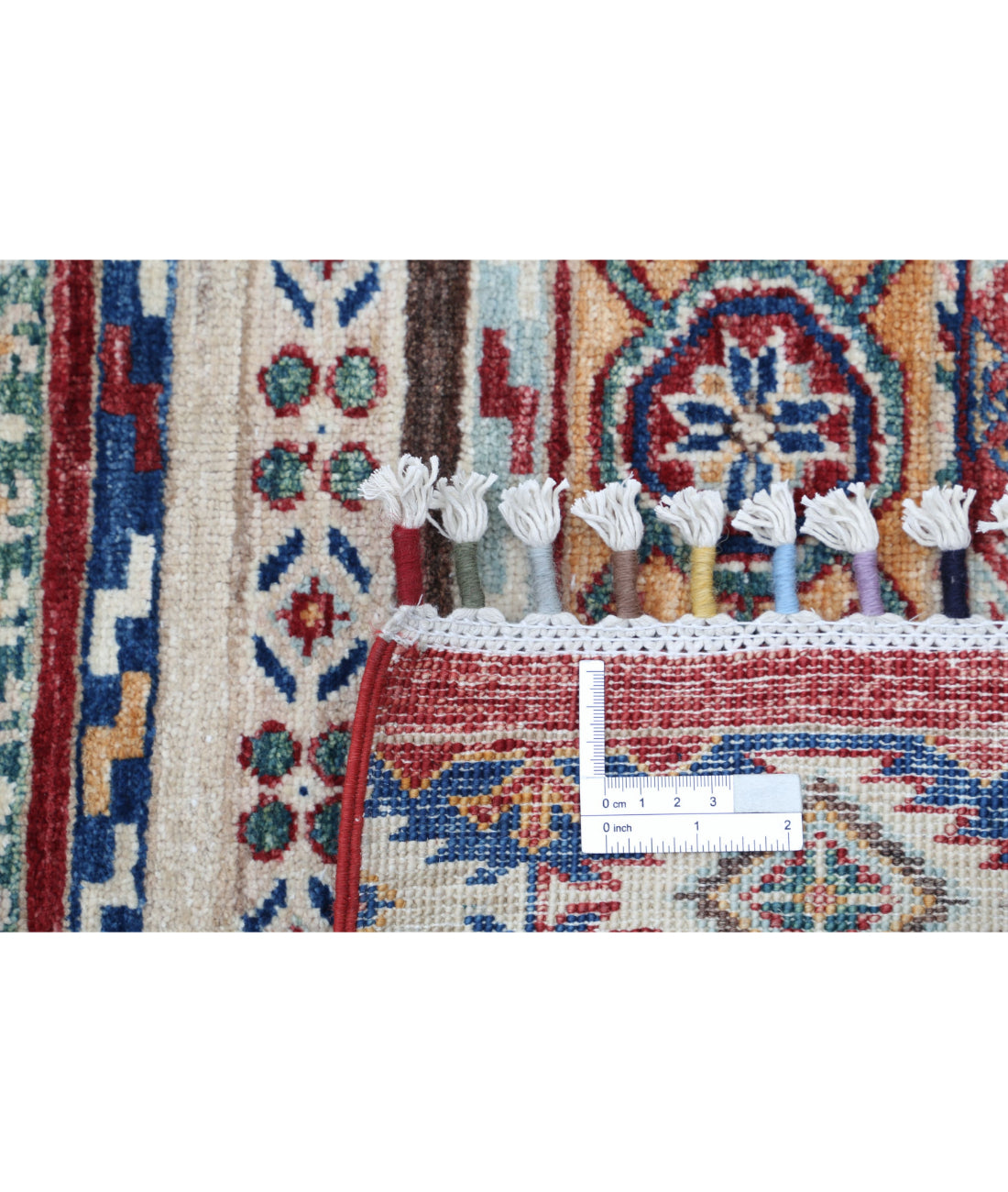 Khurjeen 5'0'' X 6'3'' Hand-Knotted Wool Rug 5'0'' x 6'3'' (150 X 188) / Multi / Multi