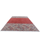 Khurjeen 9'7'' X 13'6'' Hand-Knotted Wool Rug 9'7'' x 13'6'' (288 X 405) / Red / Multi