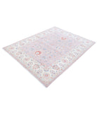 Ziegler 4'11'' X 6'6'' Hand-Knotted Wool Rug 4'11'' x 6'6'' (148 X 195) / Peach / Ivory