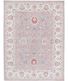 Ziegler 4'11'' X 6'6'' Hand-Knotted Wool Rug 4'11'' x 6'6'' (148 X 195) / Peach / Ivory