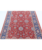 Ziegler 5'0'' X 6'4'' Hand-Knotted Wool Rug 5'0'' x 6'4'' (150 X 190) / Red / Blue